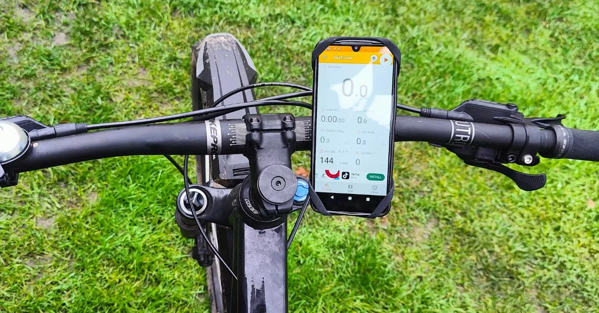 Android phone as a bike computer