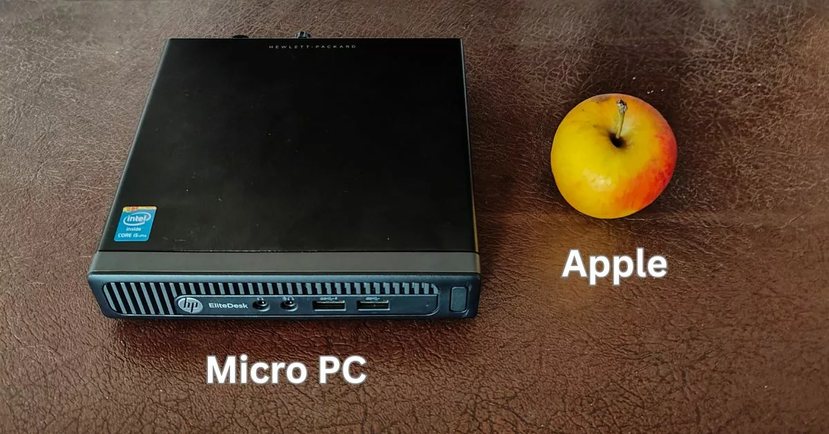 Micro PC size comparison