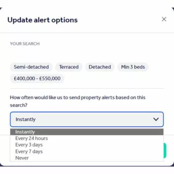 Rightmove Instant Alerts